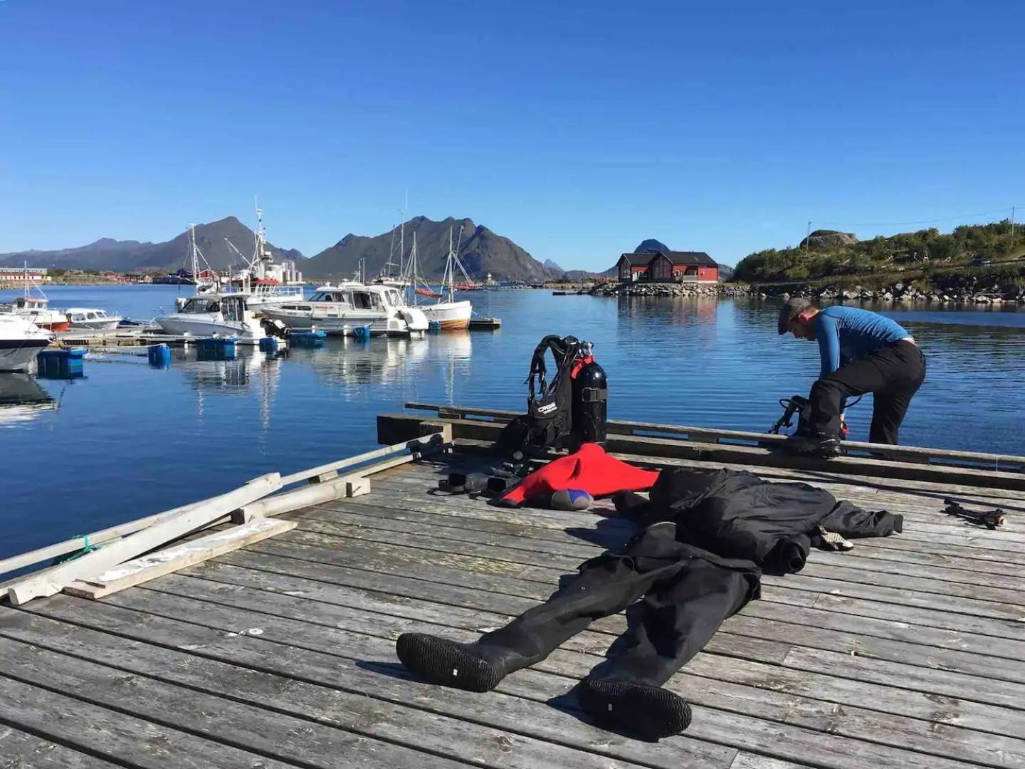 Real Fisherman'S Cabins In Ballstad, Lofoten Dış mekan fotoğraf